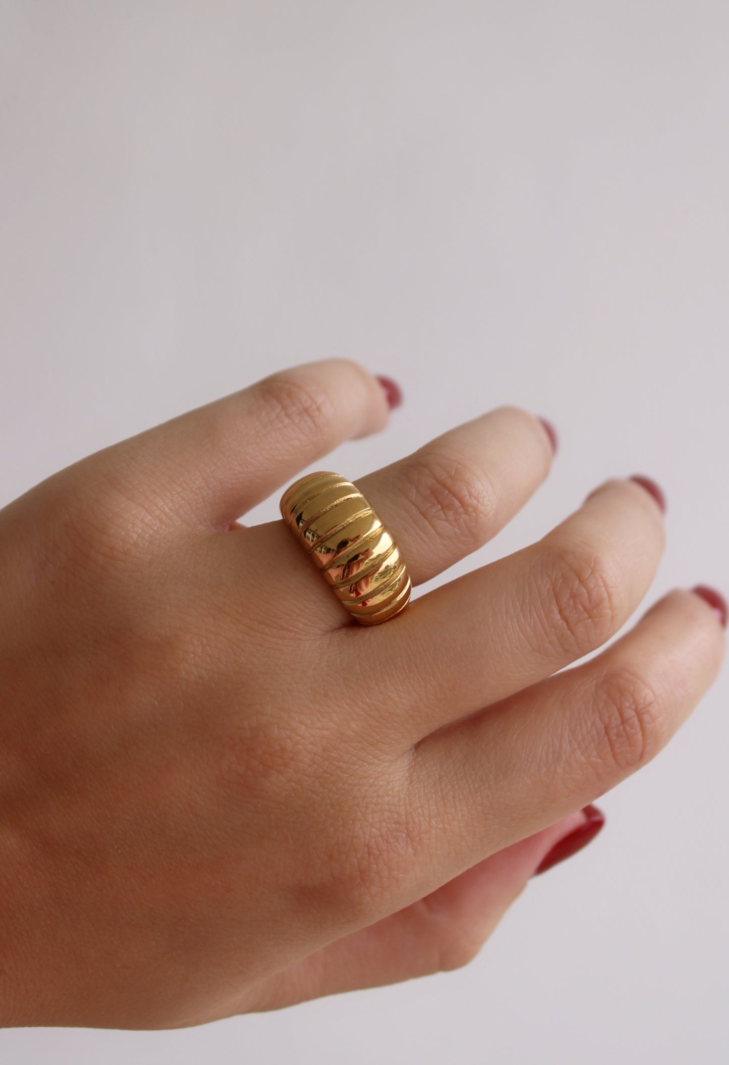 Anel dourado